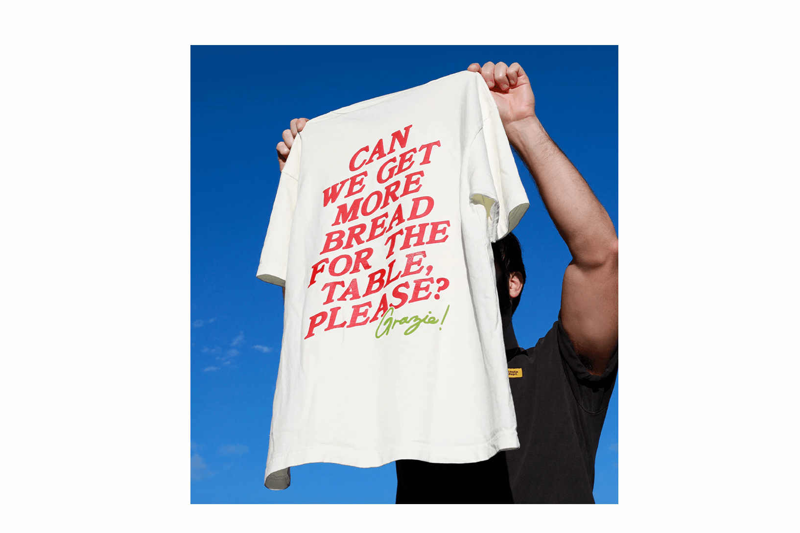 Panache Off-White Pasta Department Tee
