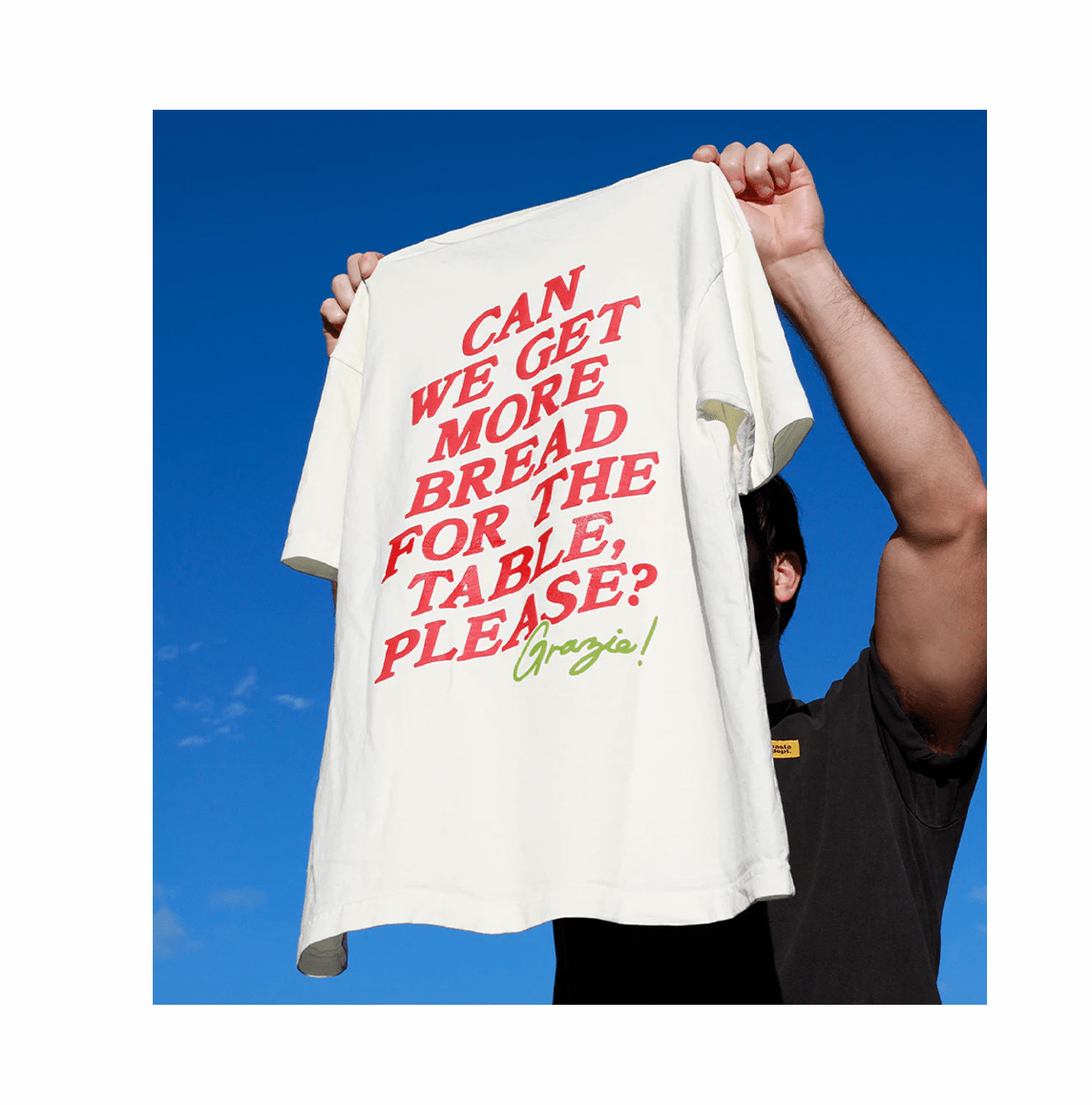 Panache Off-White Pasta Department Tee