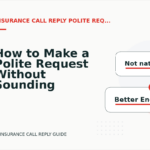 How to Make a Polite Request Without Sounding Demanding in Insurance Call Reply English